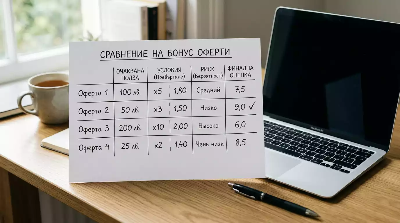 Оценка на реалната стойност на ММА бонус оферта