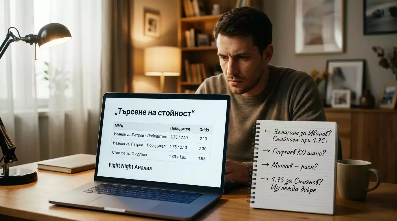 Стойностен залог при Fight Night — аналитичен подход