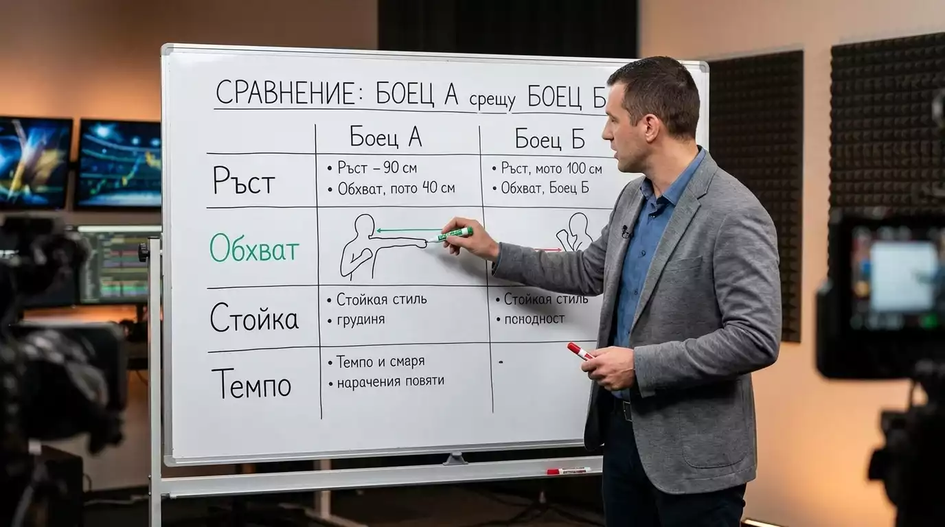 Концепция за хендикап в ММА — разлика между двамата бойци