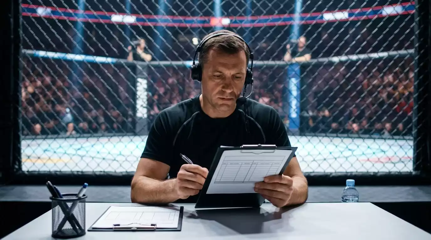 Точков хендикап в ММА — съдийска карта при UFC
