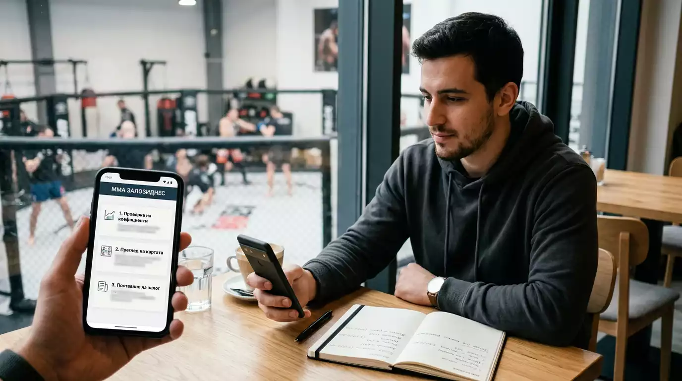 Изграждане на мобилна залагателна рутина при UFC