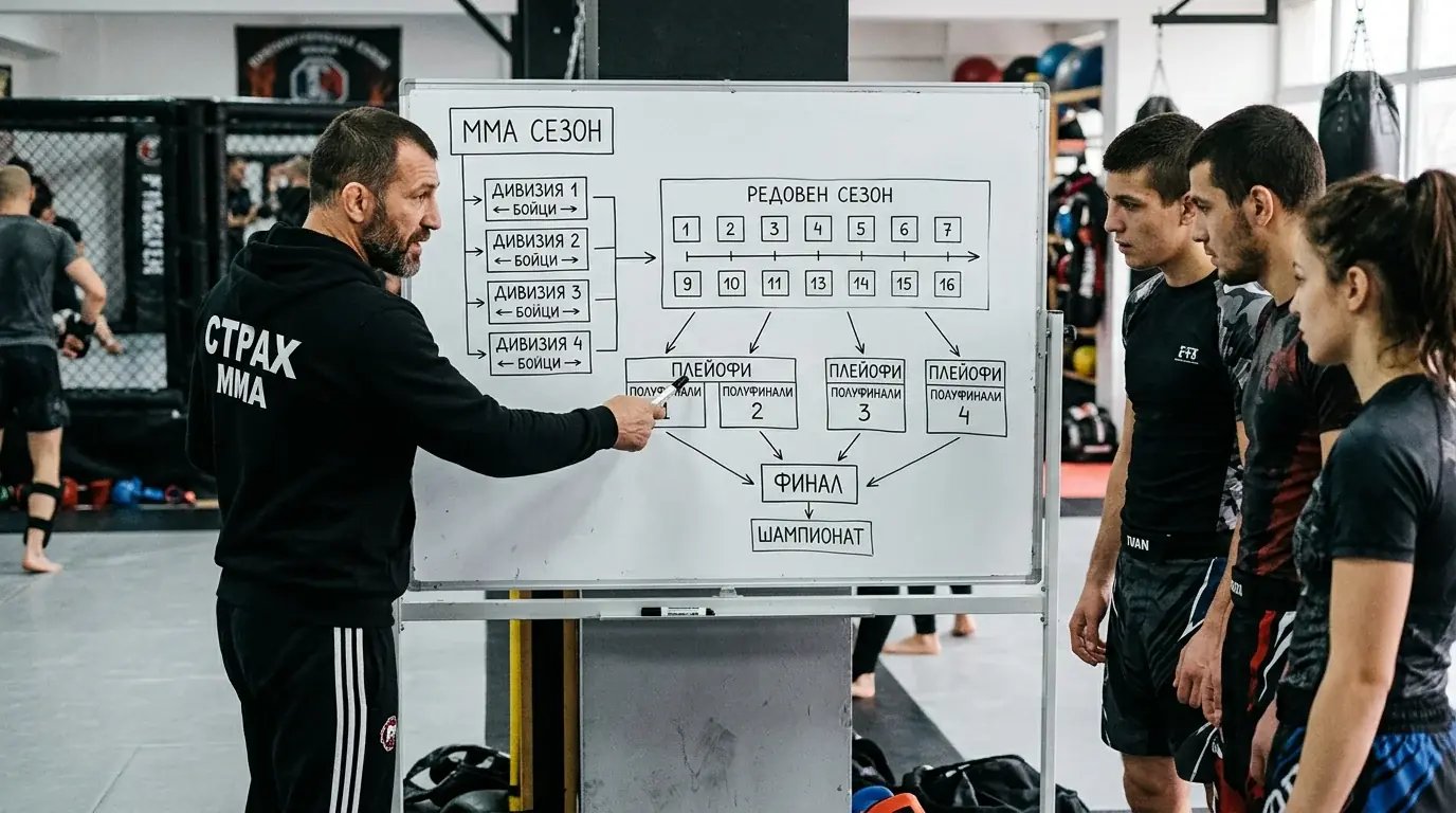 Турнирен формат на PFL — как работи сезонът